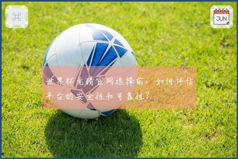 世界杯竞猜官网选择前，如何评估平台的安全性和可靠性？