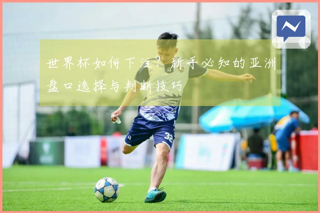 世界杯如何下注？新手必知的亚洲盘口选择与判断技巧