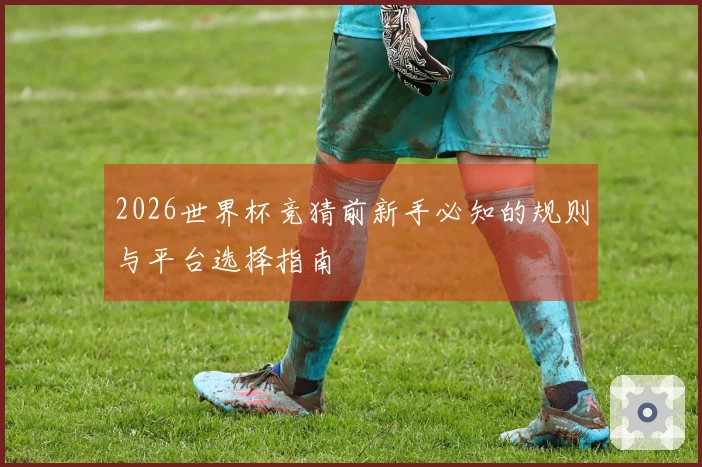 2026世界杯竞猜前新手必知的规则与平台选择指南